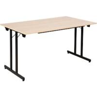 Sodematub Fliptop tafel Ahorn Staal 140 x 80 x 74 mm