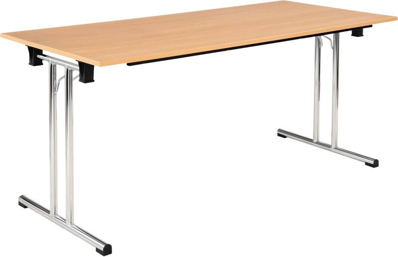 Table rabattable Sodematub Hêtre Acier 140 x 70 x 74 mm