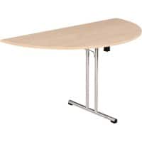 Table rabattable Sodematub Érable Acier 140 x 70 x 74 mm