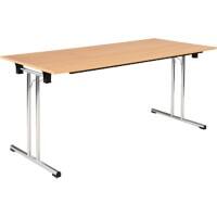 Sodematub Fliptop tafel Beuken Staal 160 x 70 x 74 mm
