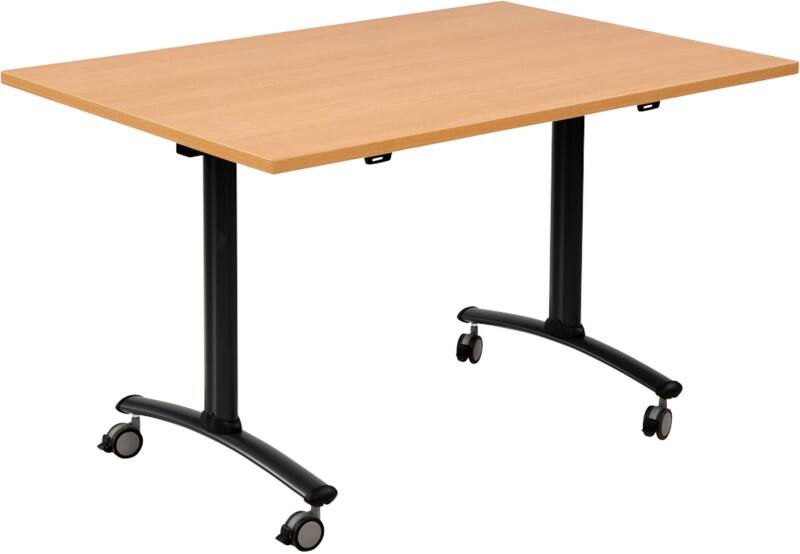 Table rabattable Sodematub HV3 Hêtre Acier 120 x 80 x 72 mm