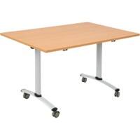Table rabattable Sodematub HV3 Hêtre Acier 120 x 80 x 72 mm