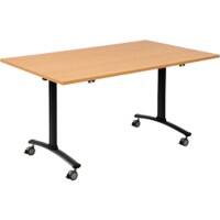 Sodematub HV3 Fliptop tafel Beuken Staal 140 x 80 x 72 mm