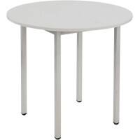 Table ronde Sodematub Acier Gris 800 x 600 x 740 mm