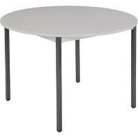 Table ronde Sodematub Acier Gris 1100 x 600 x 740 mm