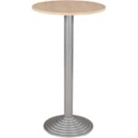 Sodematub Fonte 1 Statafel Ahorn Staal 600 x 600 x 1,100 mm