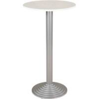 Table Sodematub Fonte 1 Acier Blanc 600 x 600 x 1100 mm