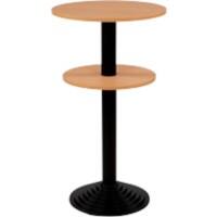 Sodematub Fonte 2 Statafel Beuken Staal 600 x 600 x 1,100 mm