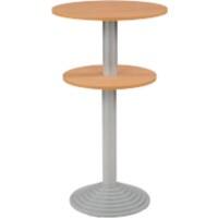 Sodematub Fonte 2 Statafel Beuken Staal 600 x 600 x 1,100 mm