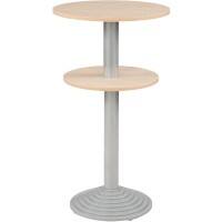 Sodematub Fonte 2 Statafel Ahorn Staal 600 x 600 x 1,100 mm