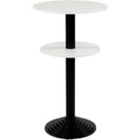 Sodematub Fonte 2 Statafel Wit Staal 600 x 600 x 1,100 mm