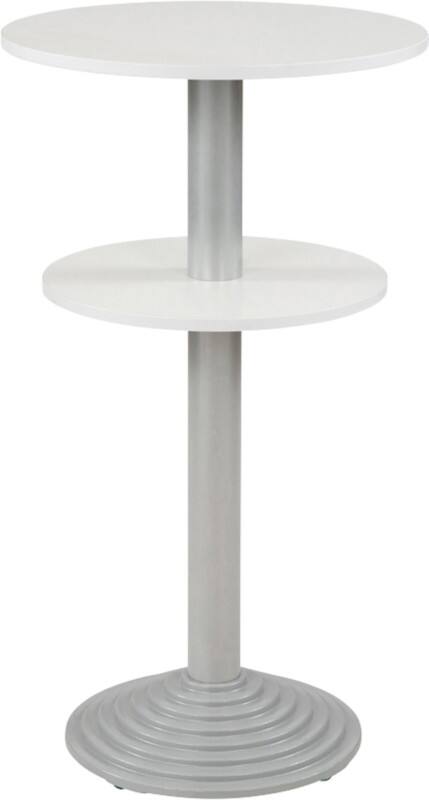 Sodematub Fonte 2 Statafel Wit Staal 600 x 600 x 1,100 mm