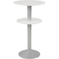 Sodematub Fonte 2 Statafel Wit Staal 600 x 600 x 1,100 mm