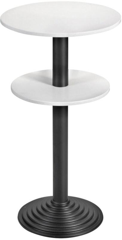 Table Sodematub Fonte 2 Acier Gris 600 x 600 x 1100 mm