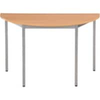 Table Sodematub Hêtre Acier 1200 x 600 x 740 mm