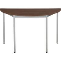 Table Sodematub Noyer Acier 1200 x 600 x 740 mm