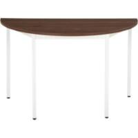 Table Sodematub Noyer Acier 1200 x 600 x 740 mm