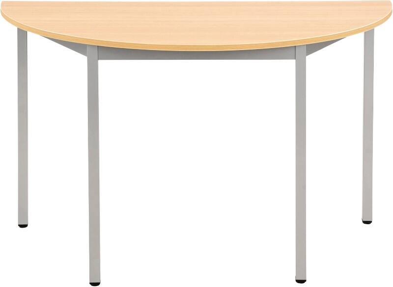 Table Sodematub Chêne Acier 1200 x 600 x 740 mm