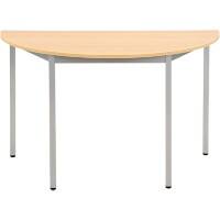 Sodematub Tafel Eiken Staal 1,200 x 600 x 740 mm