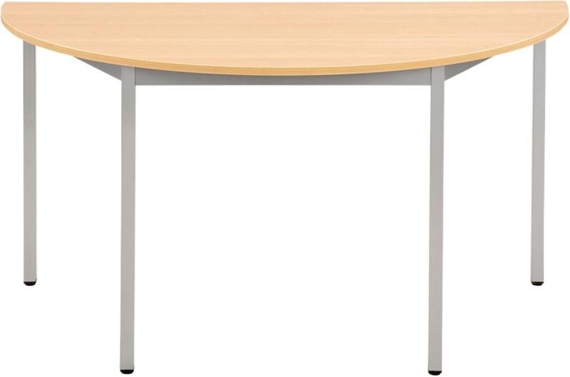 Table Sodematub Chêne Acier 1400 x 600 x 740 mm