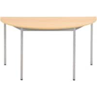 Table Sodematub Chêne Acier 1400 x 600 x 740 mm
