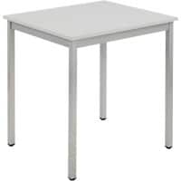 Table Sodematub Acier Gris 700 x 600 x 740 mm