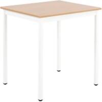 Table Sodematub Chêne Acier 700 x 600 x 740 mm