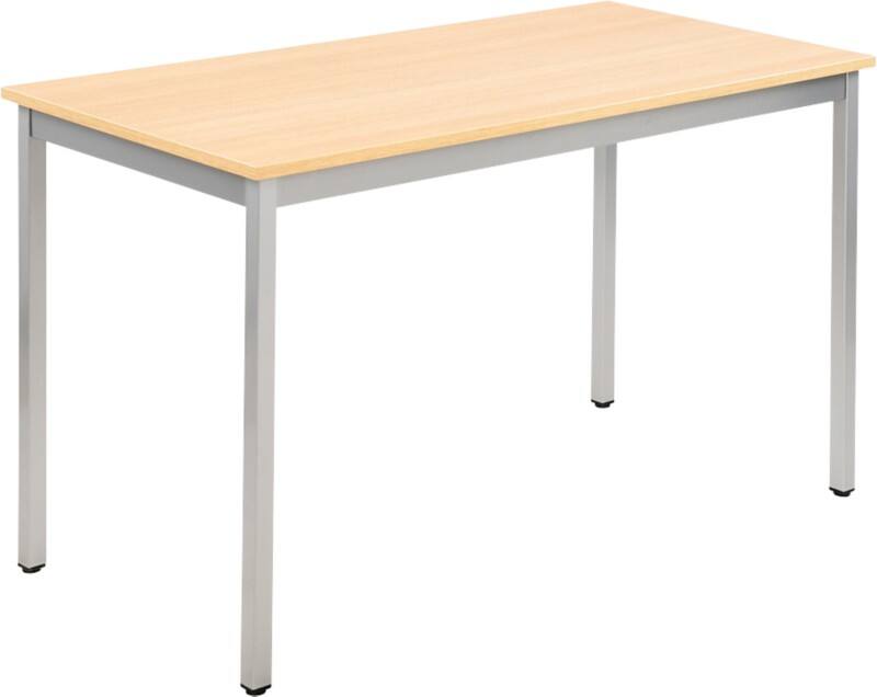 Table Sodematub Chêne Acier 1200 x 600 x 740 mm
