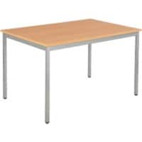 Table Sodematub Hêtre Acier 1200 x 600 x 740 mm