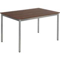 Table Sodematub Noyer Acier 1200 x 600 x 740 mm