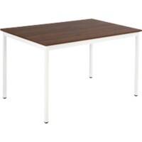 Table Sodematub Noyer Acier 1200 x 600 x 740 mm