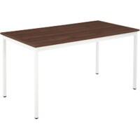 Table Sodematub Noyer Acier 1400 x 700 x 740 mm