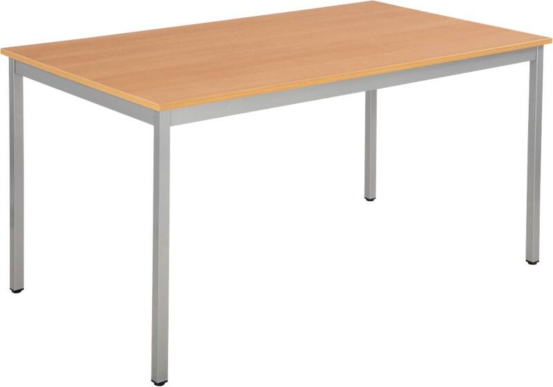 Table Sodematub Hêtre Acier 1400 x 800 x 740 mm
