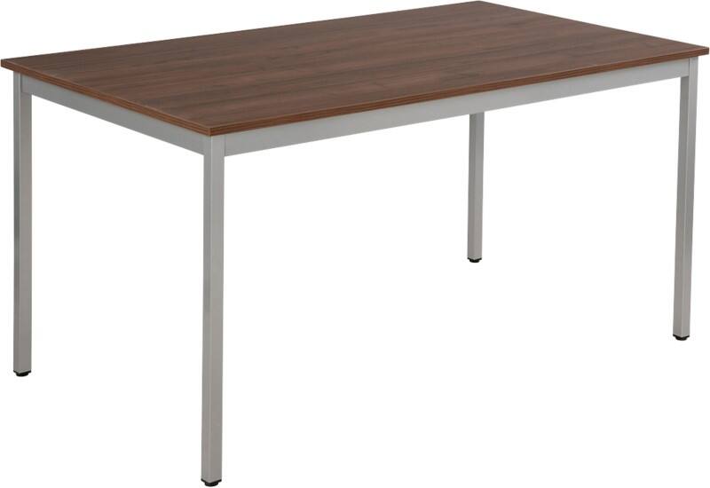 Table Sodematub Noyer Acier 1400 x 800 x 740 mm