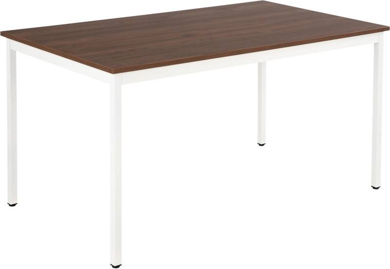 Table Sodematub Noyer Acier 1400 x 800 x 740 mm