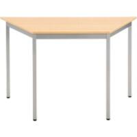 Table Sodematub Chêne Acier 1200 x 600 x 740 mm