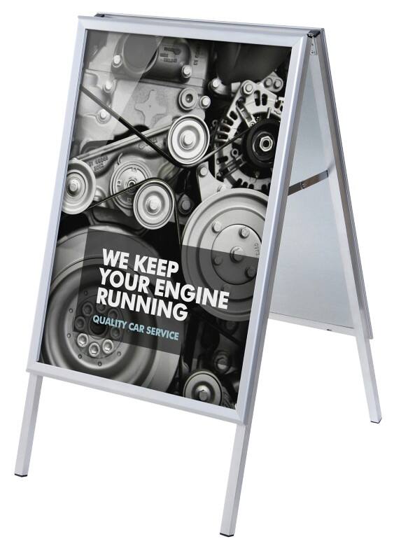 Stop-trottoir SHOWDOWN 50 x 70 cm Aluminium Argenté ZP50X70G32ME