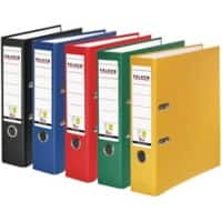 Classeur à levier Falken Large A4 80 mm Assortiment 15035880 Carton, PP (Polypropylène) 10 Unités