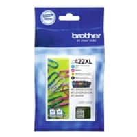 Brother LC422XL VAL Origineel Inktcartridge Zwart, Cyaan, Magenta, Geel Multipak 4 Stuks