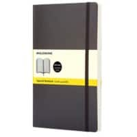 Cahier Moleskine Spécial Quadrillé PU (Polyuréthane) Couverture souple Noir Sans perforation