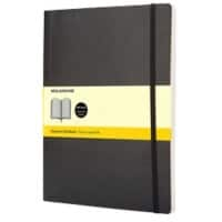 Cahier Moleskine Spécial Quadrillé PU (Polyuréthane) Couverture souple Noir Sans perforation