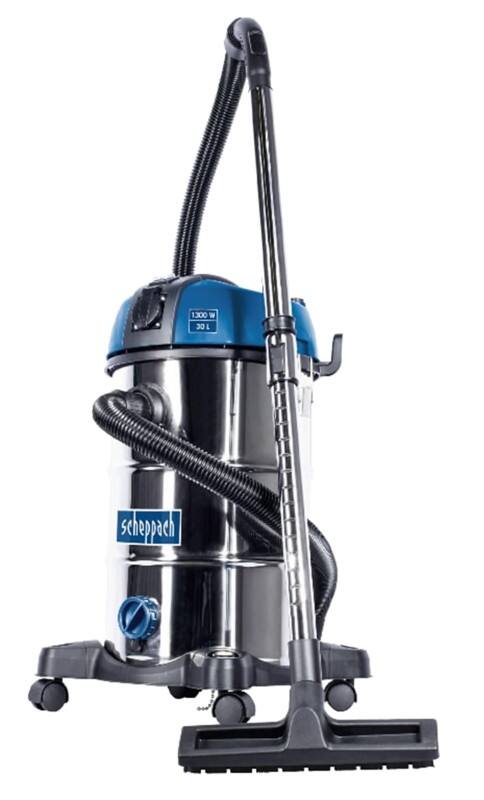 Aspirateur scheppach NTS30Premium Argenté