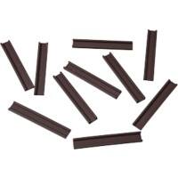 Porte-étiquette magnétique Ultradex Brun 6 x 0,95 cm 10 unités