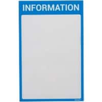 Cadre Magnétique Ultradex A4 Bleu Plastique 8890I07 22,5 (L) x 35,2 (H) cm 5 Unités