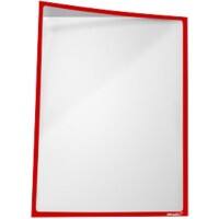 Cadre d’affichage Ultradex A3 Magnétique Rouge Plastique 889305 43,5 (L) x 31,2 (H) cm 5 Unités