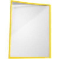 Cadre d’affichage Ultradex A3 Magnétique Jaune Plastique 889302 43,5 (L) x 31,2 (H) cm 5 Unités