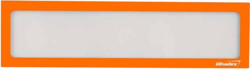 Cadre d’affichage Ultradex A3/A4 Magnétique Orange pastel Plastique 510541 6 (L) x 31,2 (H) cm 5 Unités