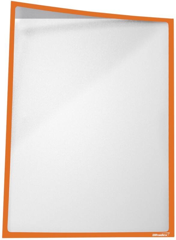 Ultradex A3 Displayframe Magnetisch Pastel oranje 889341 31,2 (B) x 43,5 (H) cm 5 Stuks