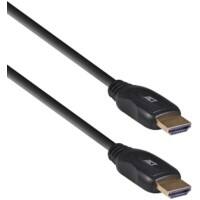 Câble vidéo ACT AC3802 HDMI Mâle Noir 2500 mm