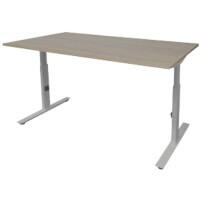 Schaffenburg Linesto Plus Bureau Rechthoekig Eiken T-Voet 1.600 (B) x 800 (D) x 655 (H) mm Melamine